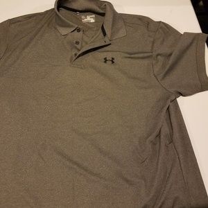 Mens under armour polo t shirt